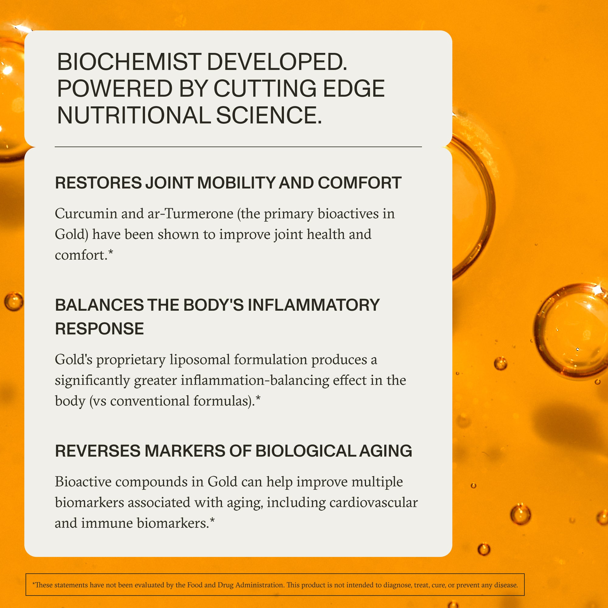 Gold | Medical Grade Liposomal Turmeric | Capsules